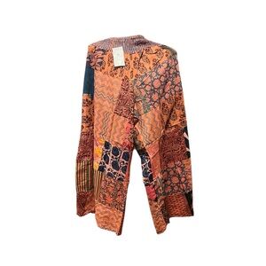 #57 NWT 💯 cotton wide leg patchwork pants